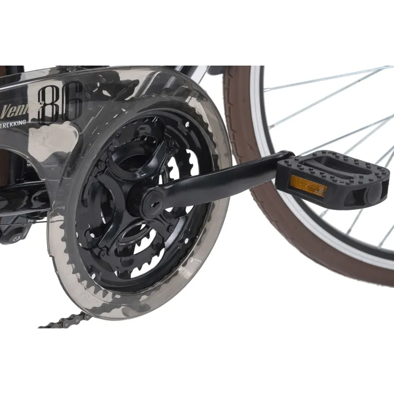 Rower Trekkingowy Męski 28 Światła 21 bieg Dzwonek