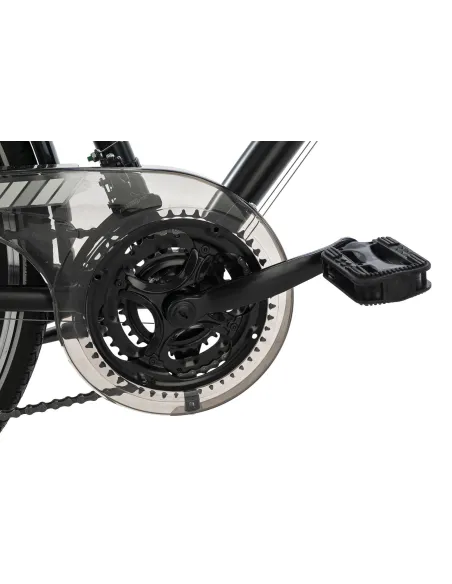 Męski Rower Trekkingowy 28 Bagażnik Światła ALU