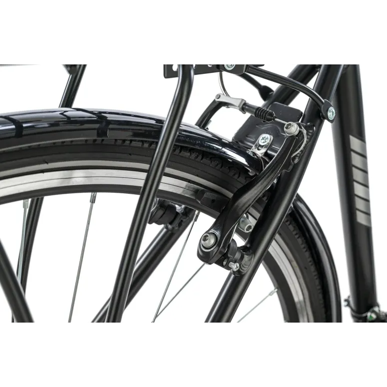 Męski Rower Trekkingowy 28 Bagażnik Światła ALU
