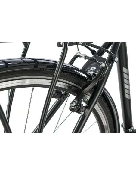 Męski Rower Trekkingowy 28 Bagażnik Światła ALU