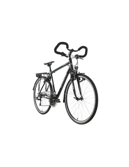 Męski Rower Trekkingowy 28 Bagażnik Światła ALU