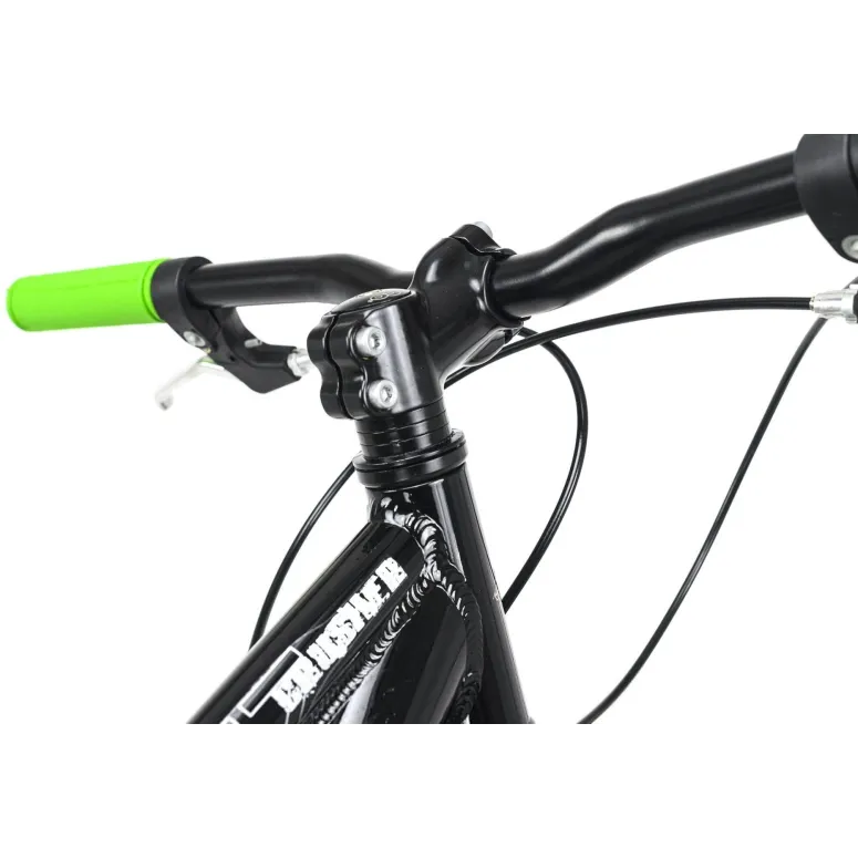 Rower Fatbike 24 Uniwersalny 7 bieg Dzwonek Tarcze