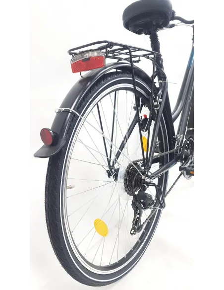 Rower Trekkingowy 28 Światła 21 bieg Bagaż Unisex