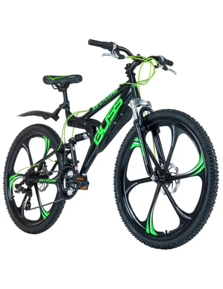 Rower Górski Młodzieżowy Damski Męski 26 MTB Tarcze Amortyzacja Błotniki