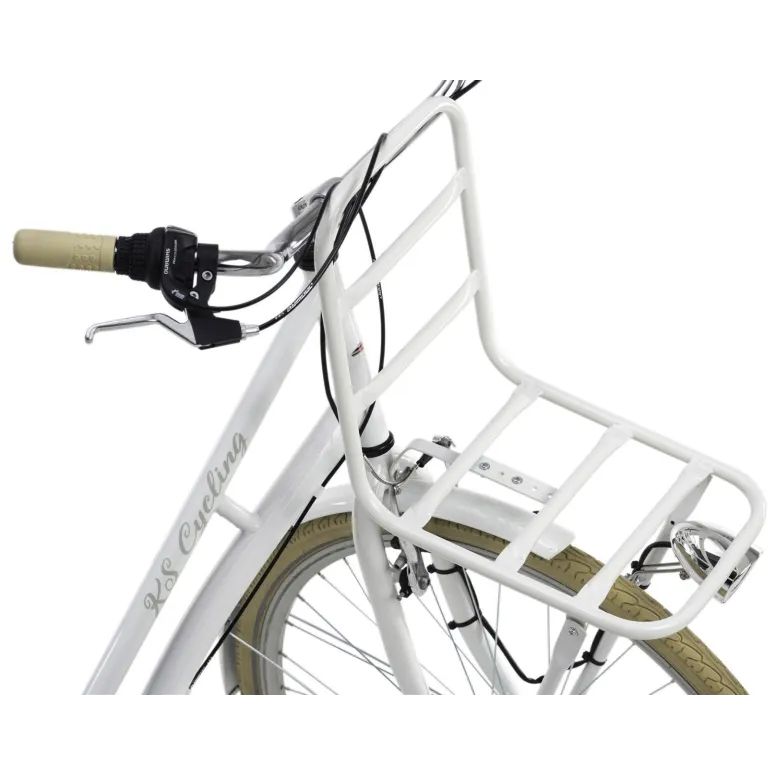 Rower Retro Miejski 28 Damski Oświetlenie Bagażnik