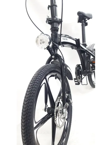 Rower Miejski Składak 20 Unisex Kompaktowy Tarcze