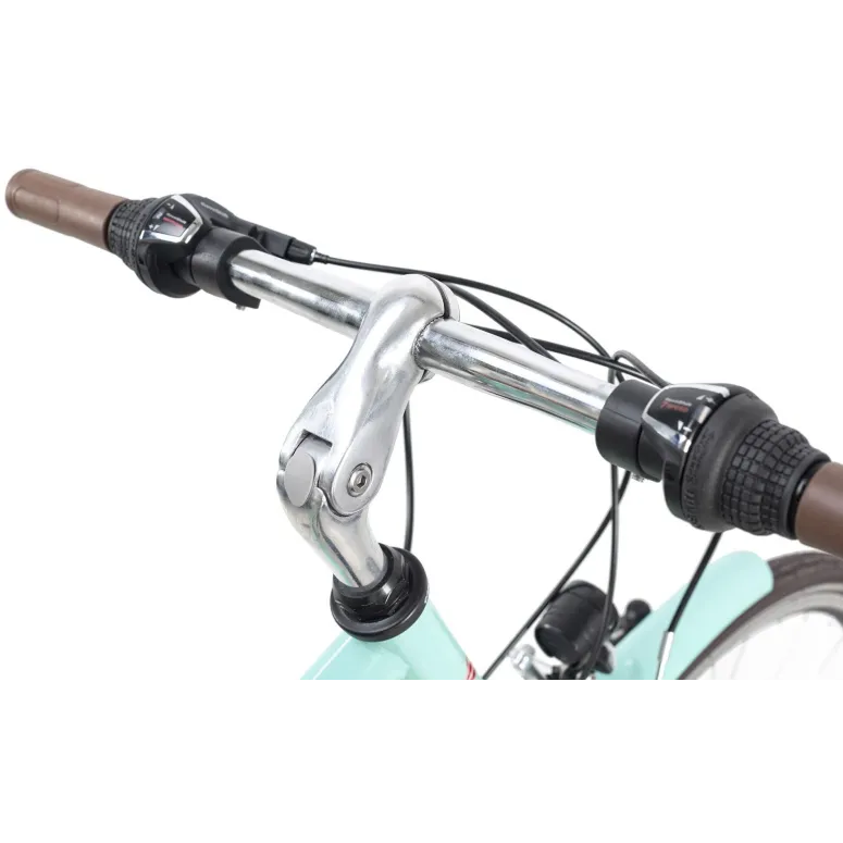 Rower Trekkingowy Damski 28 Oświetlenie 21 bieg