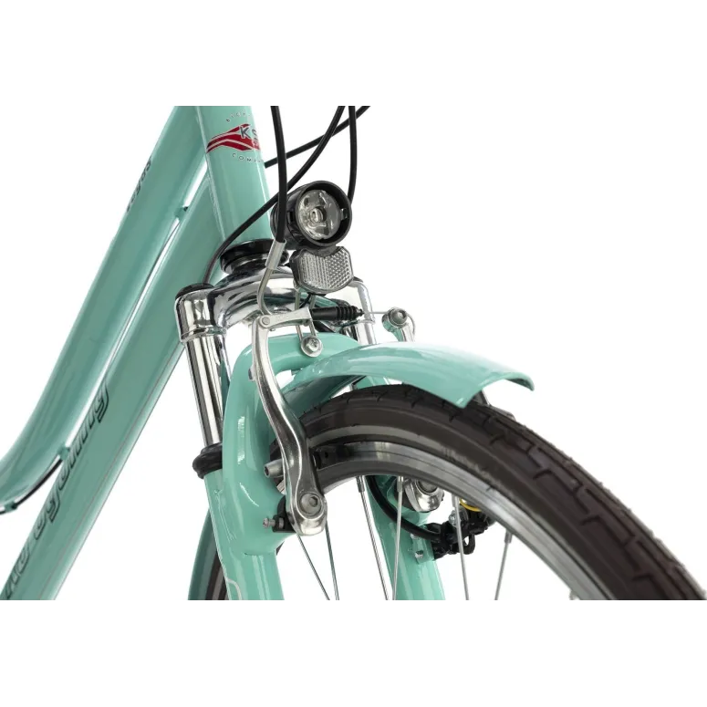 Rower Trekkingowy Damski 28 Oświetlenie 21 bieg