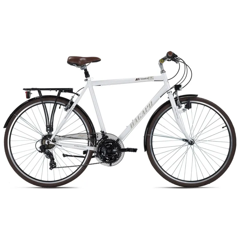 Rower Trekkingowy Męski 28 Dzwonek 18 bieg Bagaż