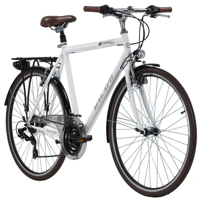 Rower Trekkingowy Męski 28 Dzwonek 18 bieg Bagaż