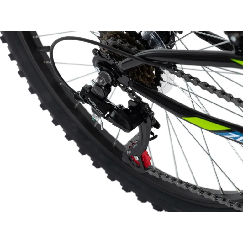 Rower Górski Dziecięcy 24 Góral 18 bieg Dzwonek