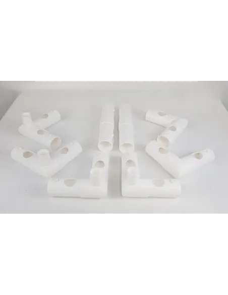 Bramka Football Flick Urban FFG086 8x6 PCV Biała