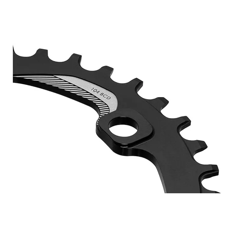 Zębatka Rowerowa Okrągła Funn Solo BCD 36T Czarna