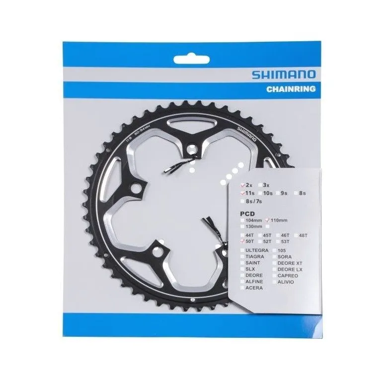 Zębatka Rowerowa Shimano FC-RS500 145/110 mm 11s