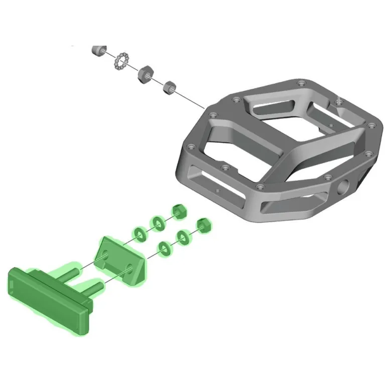 Odblaski Rowerowe Shimano SM-PD67 Zestaw 4 szt