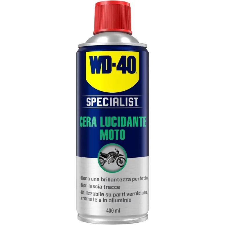 Preparat Wielozadaniowy WD-40 Specialist Moto 400 ml Wosk Polerowanie