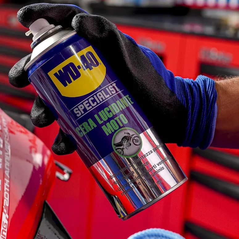 Preparat Wielozadaniowy WD-40 Specialist Moto 400 ml Wosk Polerowanie
