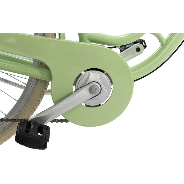 Rower Miejski Damski 28 Bagażnik 6 bieg Dzwonek