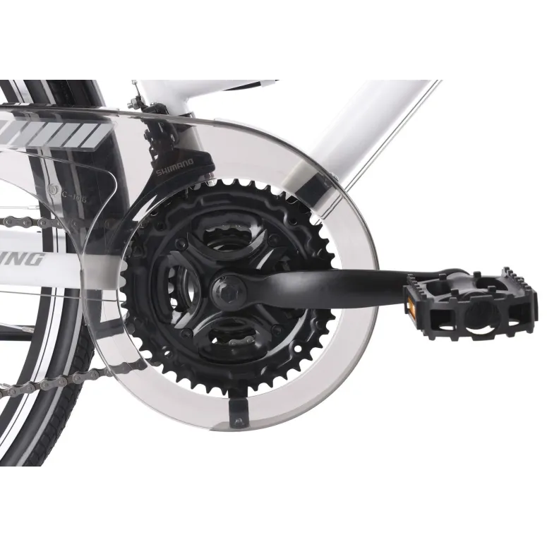 Rower Trekkingowy Damski 28 Światła 21 bieg Bagaż