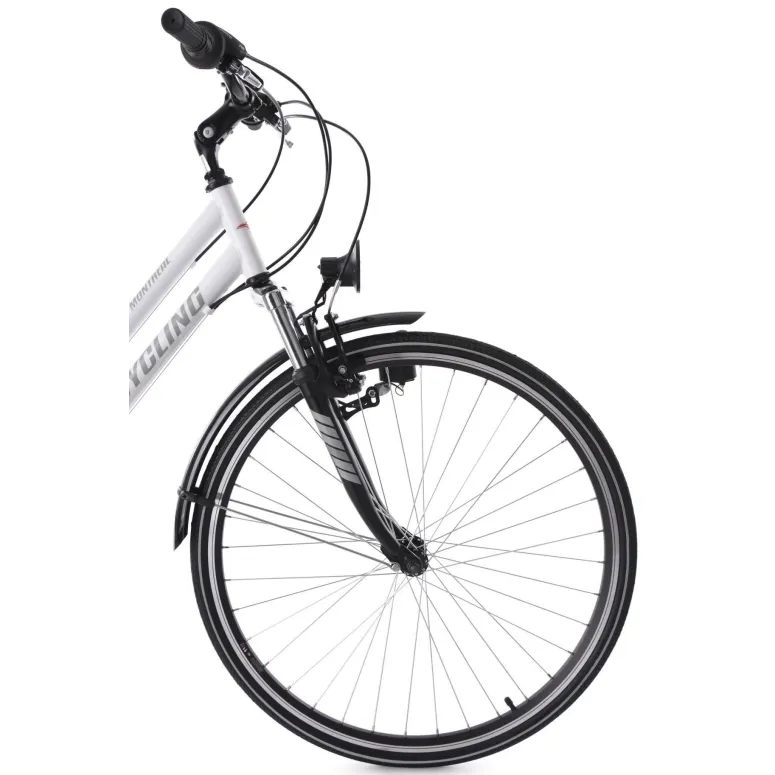 Rower Trekkingowy Damski 28 Światła 21 bieg Bagaż