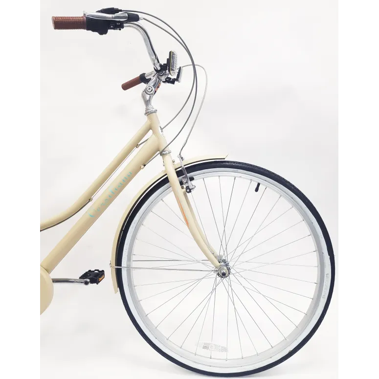 Rower Miejski Damski 28 Bagażnik 7 bieg Błotniki