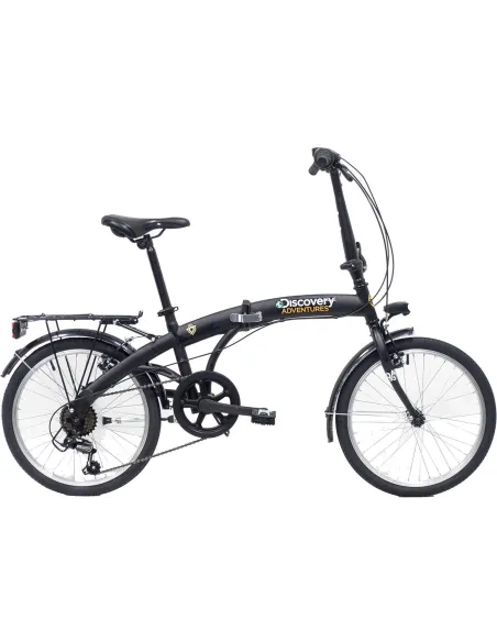 Rower Miejski Składany 20 Bagażnik 6 bieg Składak