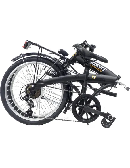 Rower Miejski Składany 20 Bagażnik 6 bieg Składak