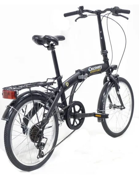 Rower Miejski Składany 20 Bagażnik 6 bieg Składak