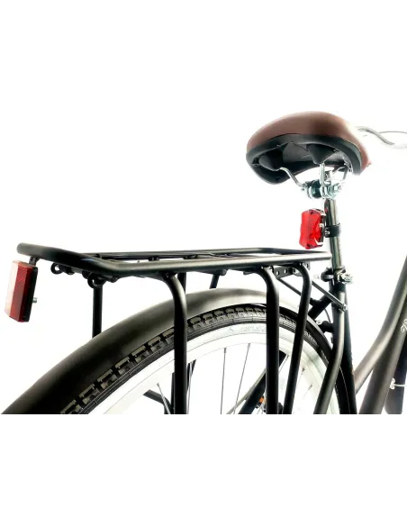 Rower Miejski 28 Unisex 7 bieg Bagaż Oświetlenie