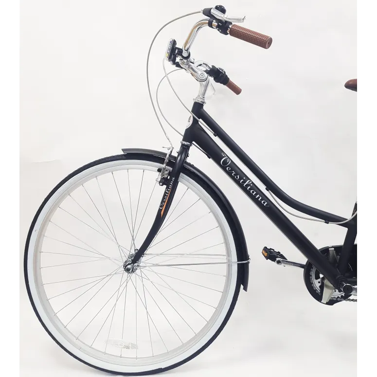 Rower Miejski 28 Unisex 7 bieg Bagaż Oświetlenie