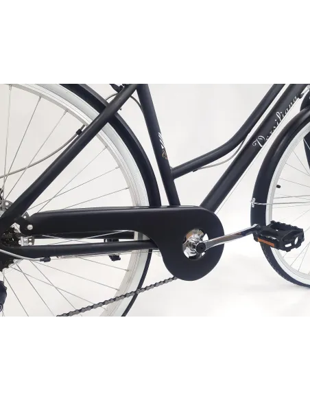 Rower Miejski 28 Unisex 7 bieg Bagaż Oświetlenie