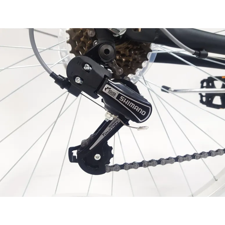 Rower Miejski 28 Unisex 7 bieg Bagaż Oświetlenie