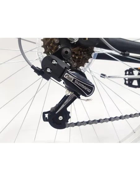 Rower Miejski 28 Unisex 7 bieg Bagaż Oświetlenie