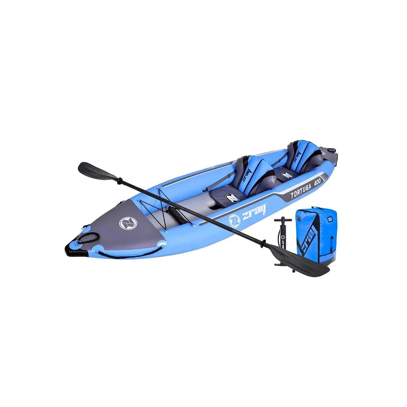Kajak Nadmuchiwany Zray Tortuga 400 PCV do 170 kg