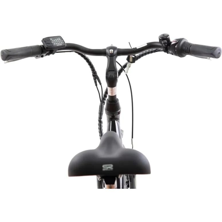 Elektryczny Rower Miejski 26 Damski Wspomaganie ALU Damka 7 Biegów Błotniki