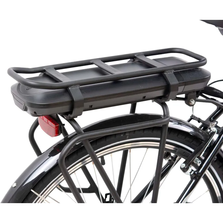 Elektryczny Rower Miejski 26 Damski Wspomaganie ALU Damka 7 Biegów Błotniki