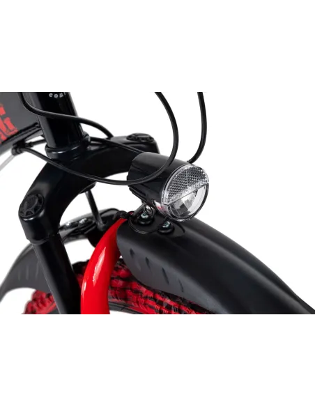 Górski Rower Młodzieżowy Uniwersalny 24 Tarcze Mechaniczne Błotniki Światła - 3