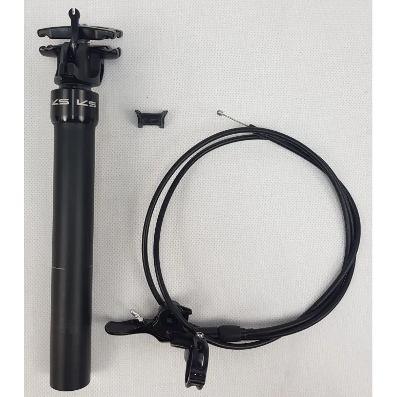 Sztyca Regulowana z Manetką Kind Shock KS ETEN-R 27,2x300/65 mm Aluminium