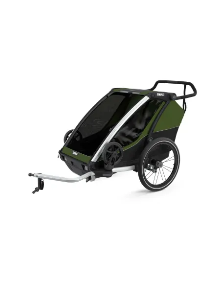 Przyczepka Rowerowa THULE Chariot Cab 2 Amortyzacja 2 Dzieci Bagażnik 100 L
