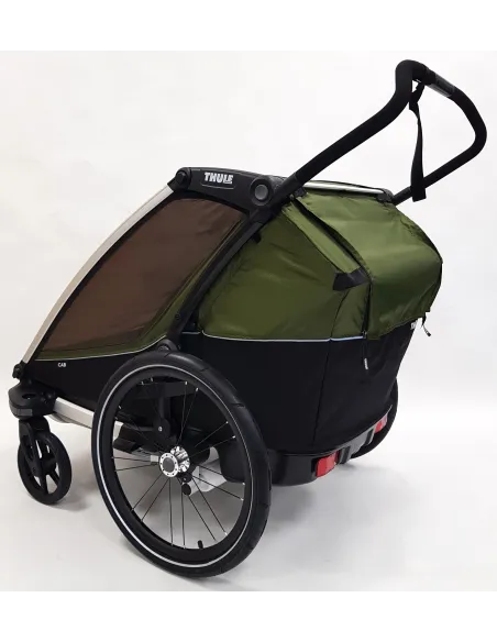 Przyczepka Rowerowa THULE Chariot Cab 2 Amortyzacja 2 Dzieci Bagażnik 100 L