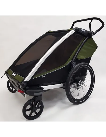 Przyczepka Rowerowa THULE Chariot Cab 2 Amortyzacja 2 Dzieci Bagażnik 100 L