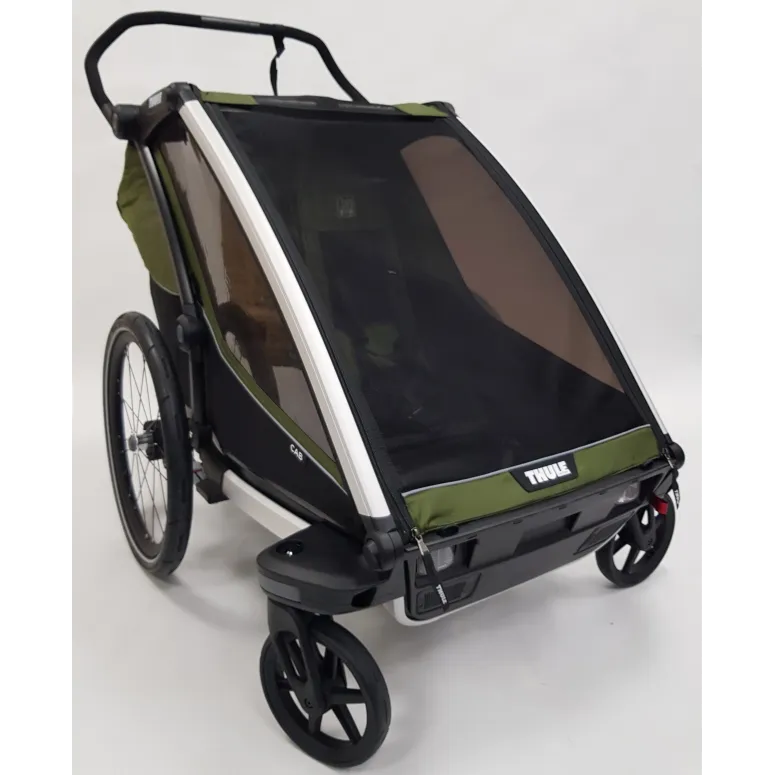 Przyczepka Rowerowa THULE Chariot Cab 2 Amortyzacja 2 Dzieci Bagażnik 100 L