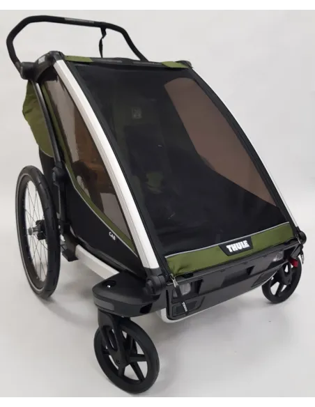 Przyczepka Rowerowa THULE Chariot Cab 2 Amortyzacja 2 Dzieci Bagażnik 100 L