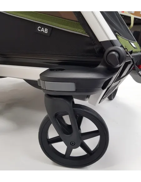 Przyczepka Rowerowa THULE Chariot Cab 2 Amortyzacja 2 Dzieci Bagażnik 100 L