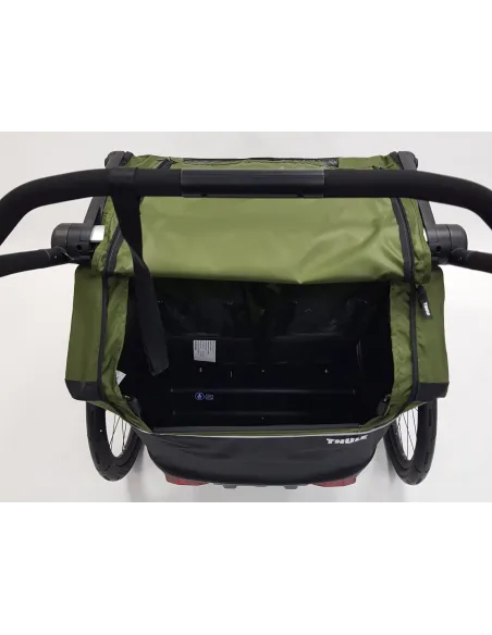 Przyczepka Rowerowa THULE Chariot Cab 2 Amortyzacja 2 Dzieci Bagażnik 100 L