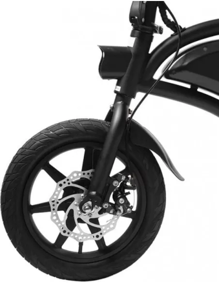 Elektryczny Rower Składany 14 Tarcze Dzwonek Pegi Światła Składak Stopka