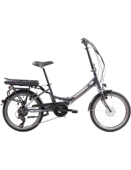 Rower Elektryczny Składany 20 ALU 250W 5 trybów Unisex Dzwonek Błotniki - 1