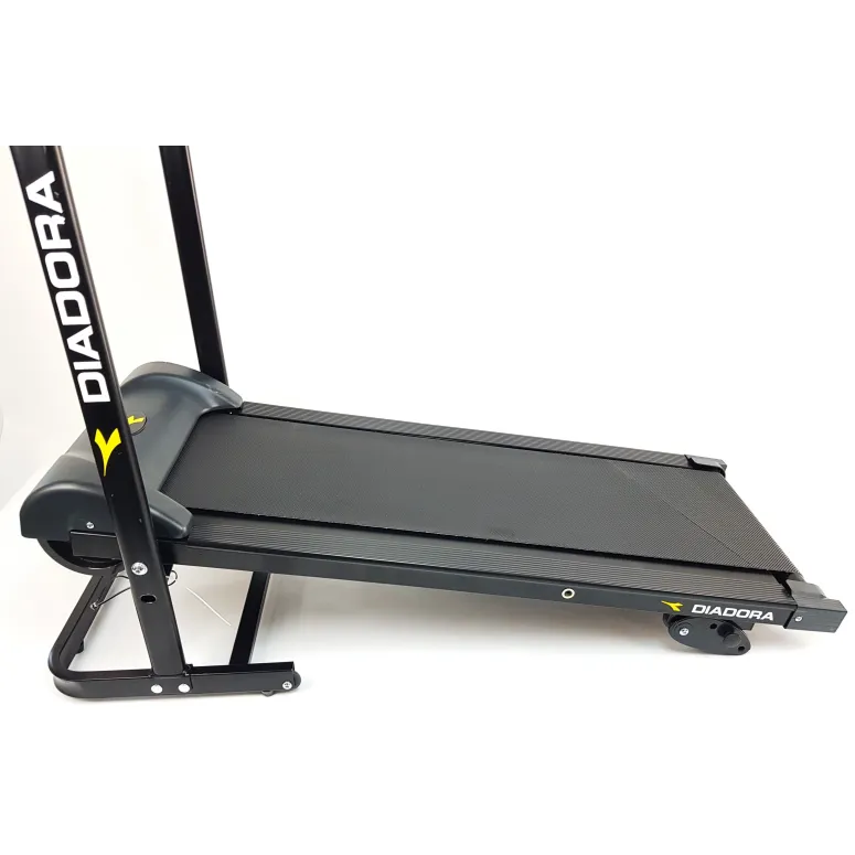 Bieżnia Magnetyczna Składana Regulowana Diadora DT-FORTY 100kg LCD Pomiary