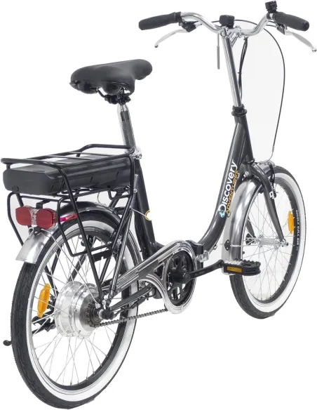 Elektryczny Rower Składany 20 Unisex V-brake Błotniki Światła Bagaż Dzwonek