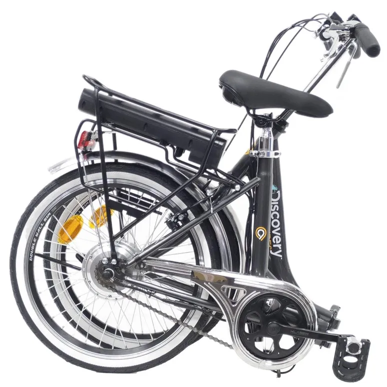 Elektryczny Rower Składany 20 Unisex V-brake Błotniki Światła Bagaż Dzwonek